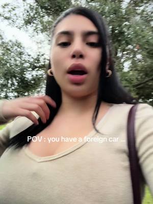 A post by @alyzzahh on TikTok caption: Does anybody know a GOOD dealership in Houston that works on foreign cars ? 😣