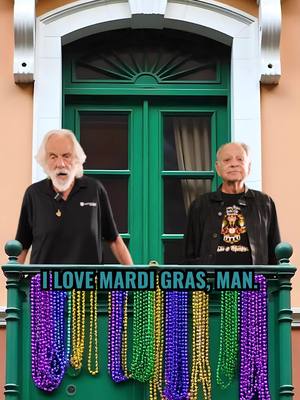 A post by @cheechandchong on TikTok caption: Happy Mardi Gras, man! ✌️🍃 May your Tuesday be as fat as the 🥣 you 💨