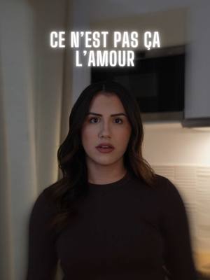 A post by @caroambrosini on TikTok caption: Acting : Ce n’est pas ça l’amour.  Reprise du dialogue de Billie et Ben dans “Bref 2”  Voix off masculine: @Valentin Vitti  #Filmtok #acting #cinematography 