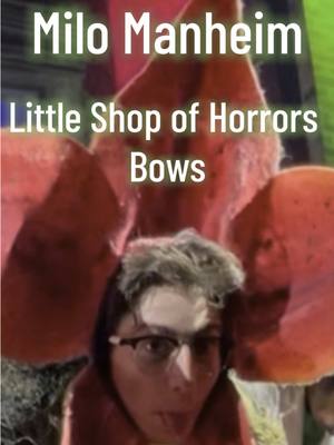 A post by @laurenoberdorf on TikTok caption: head empty no thoughts @milomanheim #milomanheim #littleshop #musicaltheatre #zombies #schoolspirits #fyp 