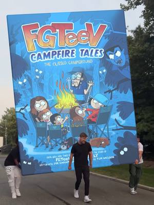 A post by @funnelvision on TikTok caption: New book just dropped! Campfire Tales is officially out! Who’s reading it first? #BookTok #bookrelease #newbook @harpercollins #barnesandnoble