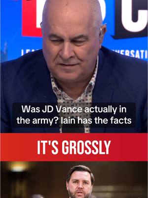 A post by @lbc on TikTok caption: JD Vance’s ‘random countries’ comment was ‘grossly insulting’, says Iain Dale. #lbc #jdvance #vance #vicepresident #vp #uspolitics #ukpolitics #news 