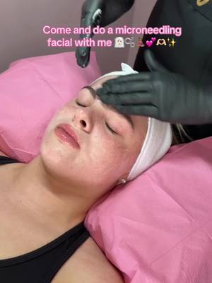 A post by @kenziegott_ on TikTok caption: This is your sign to get yours booked for brighter, younger looking skin😍🌟#fyp #beauty #facial #microneedling 