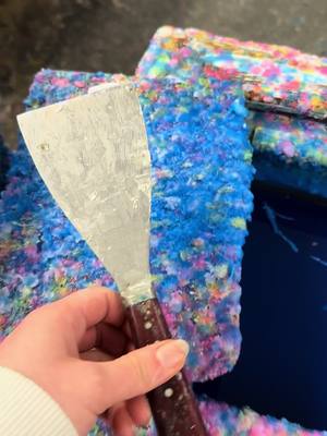 A post by @charlotte__martel on TikTok caption: slate scrape #gsycandles #wax #asmr #oddlysatisfying 