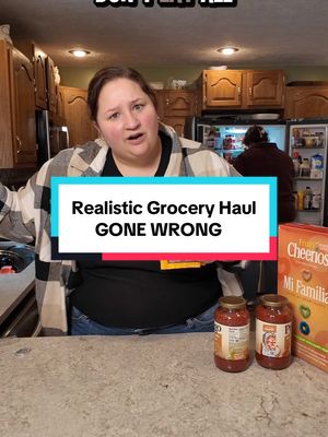 A post by @applesauceandadhd on TikTok caption: @Emily|FernandFinchHandmade thanks for being my Vanna white #AggressiveTutorials #AggressiveTutorialLady #AggressiveCookingShow #AggressiveCookingTutorials #Aggrecipes #RealisticGroceryHaul  #GroceryShopping #Groceries #realisticgroceries