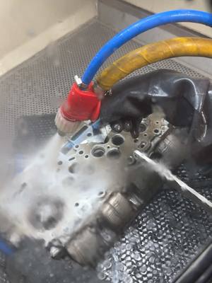 A post by @davesautocenter on TikTok caption: Diesel Engine Cleaning. Vixen Media Blaster Works @Vixen Surface Treatments 