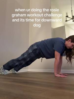 A post by @rosiegraham_ on TikTok caption: let that breathe #wellness #Fitness #rosiegraham30daychallenge #athomeworkout #rosiegraham #pilates #rosiegrahamworkout #healthy #motivation 