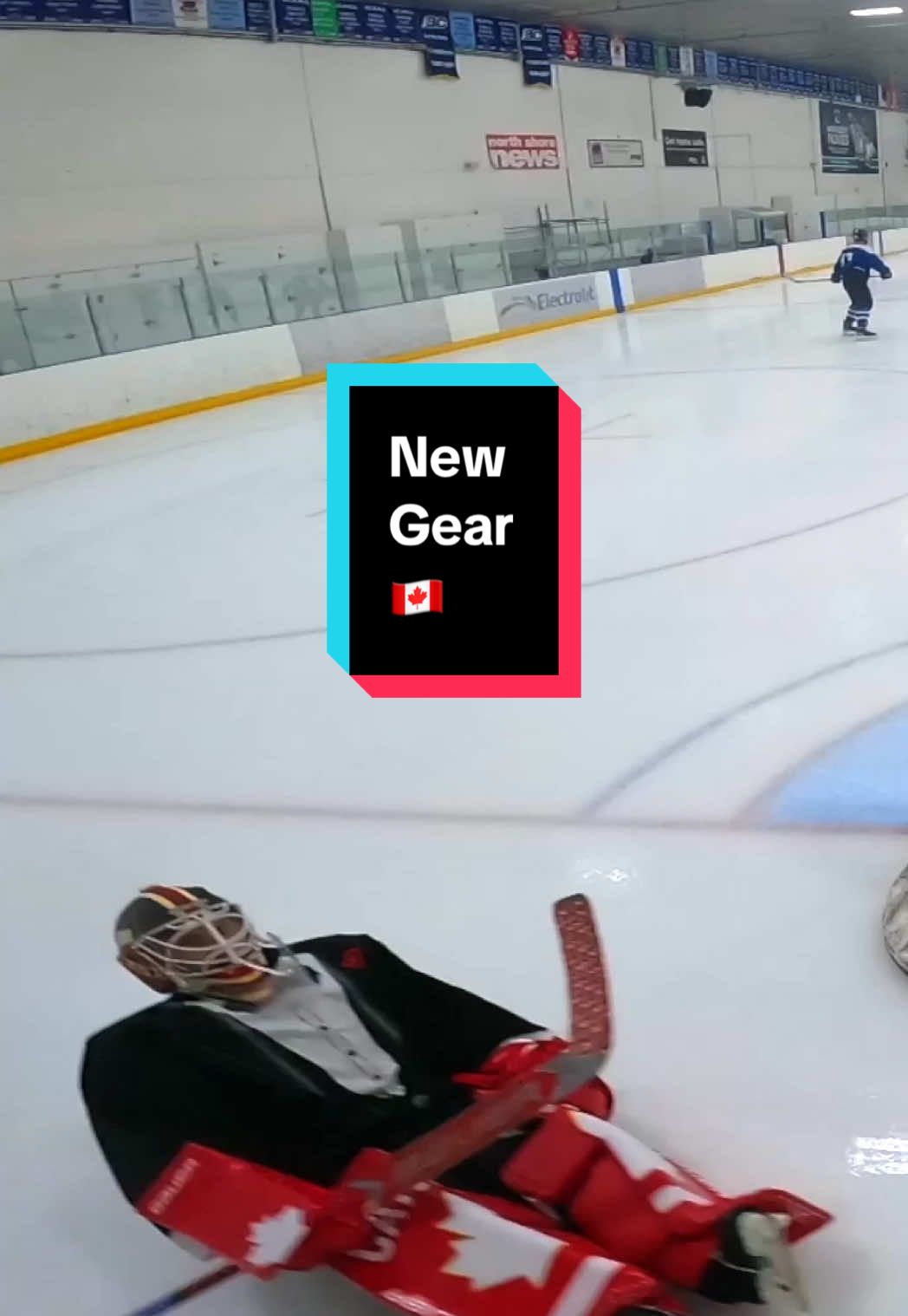 A post by @nickthegoalie_1 on TikTok caption: New Gear 🇨🇦 