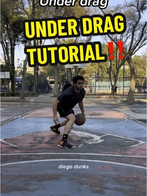 A post by @diego_dunks.mx on TikTok caption: Guarda y pausa para ver los detalles 🏀 Dime qué otro movimiento de basketball te gustaría aprender y sígueme para más contenido de basquet en español ✌️#basquetbol #baloncestotiktok #tutorials #AprendeEnTikTok #TikTokDeportes #underdrag #crossovers #alleniverson 