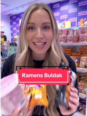 A post by @sugardaddysgang on TikTok caption: On a fait le plein de ramens Buldak !! Viens chercher les tiens avant qu’ils disparaissent 🍜🏃‍♀️‍➡️ #ramen #buldak #sugardaddys #springbreak #snack @Anne-Sophie Bédard 