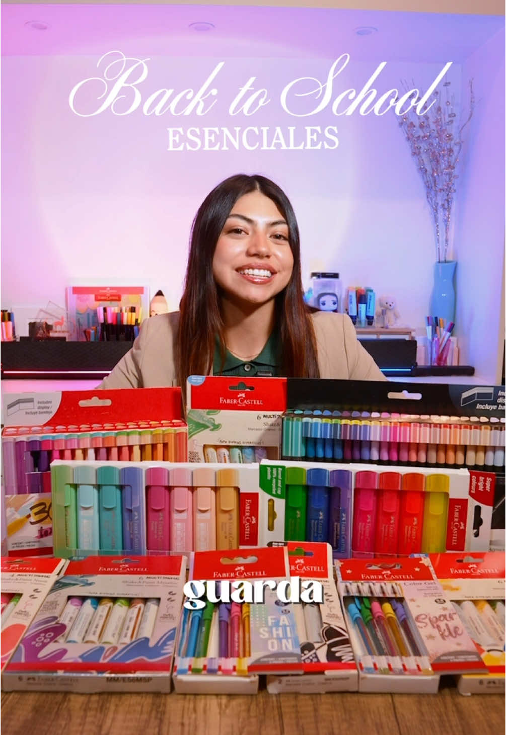 A post by @calligraphilic on TikTok caption: Estos son mis productos favoritos de @fabercastellperu  para el regreso a clases 🌈 ¿Qué otro producto quisieras que pruebe a detalle? 👀✅🖍️  #publicidad #lettering #calligraphy #caligrafia #apuntesbonitos #utilesescolares #aprendeentiktok 