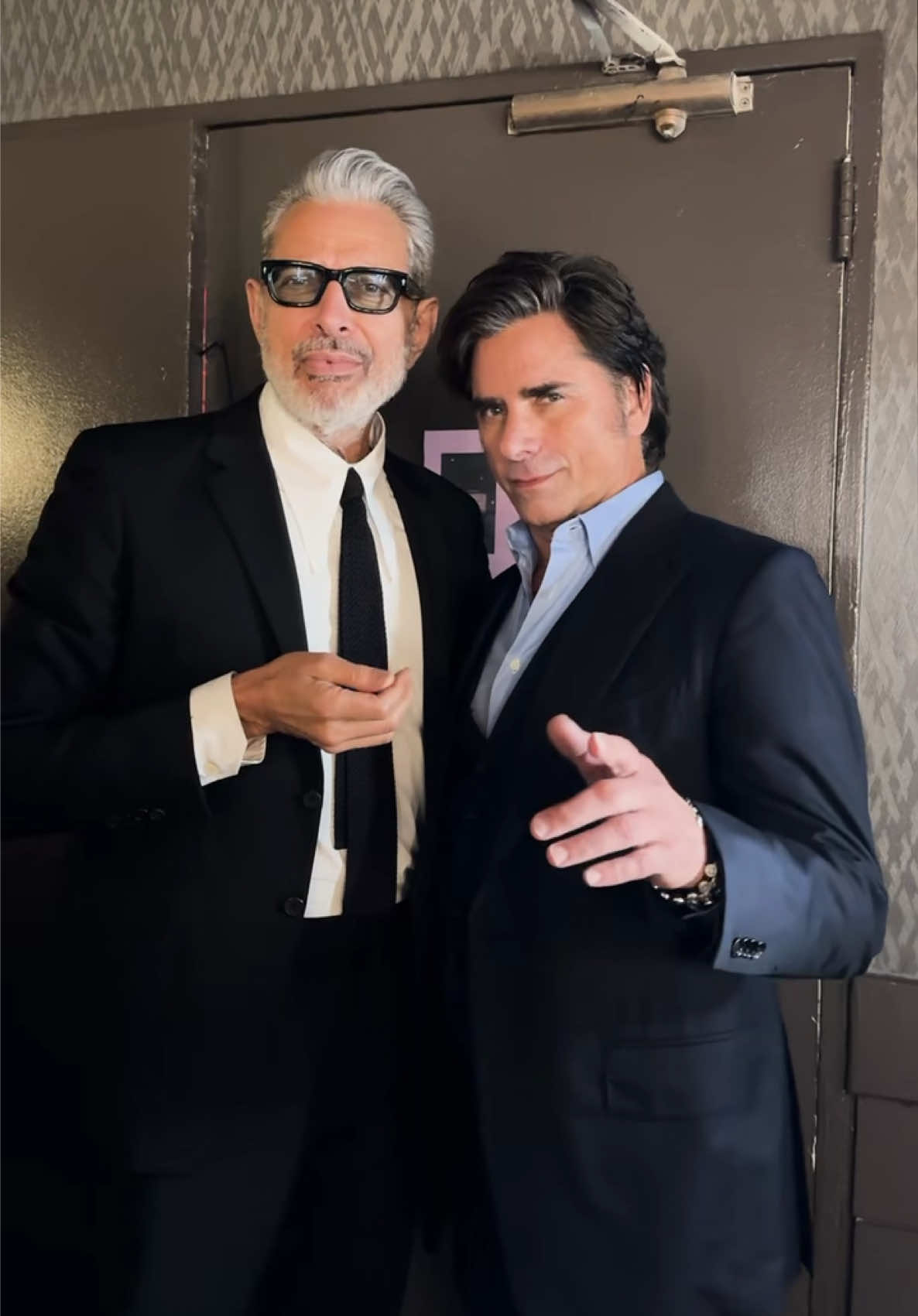 A post by @johnstamos on TikTok caption: Award season’s always a fun time. Until next year… thanks for having me last week at the Movies for Grownups Awards @aarp 