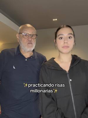 A post by @leal_stephany on TikTok caption: Nos salió? #comedia #humor #papá #hija 
