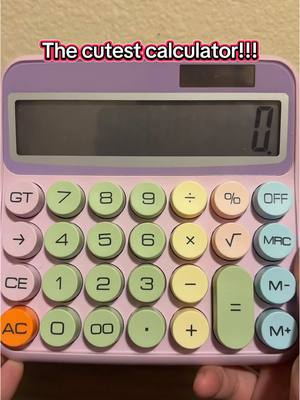 A post by @favefindsontts on TikTok caption: Grab this calculator!!!! #calculator #office #desk #calculators 