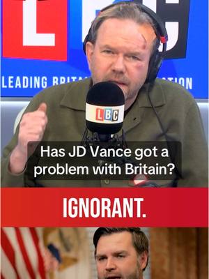 A post by @lbc on TikTok caption: “Some random country that hasn’t fought a war in 30 years.” Why did JD Vance dismiss a potential UK/France peacekeeping force? #LBC #politics #jamesobrien #veterans 