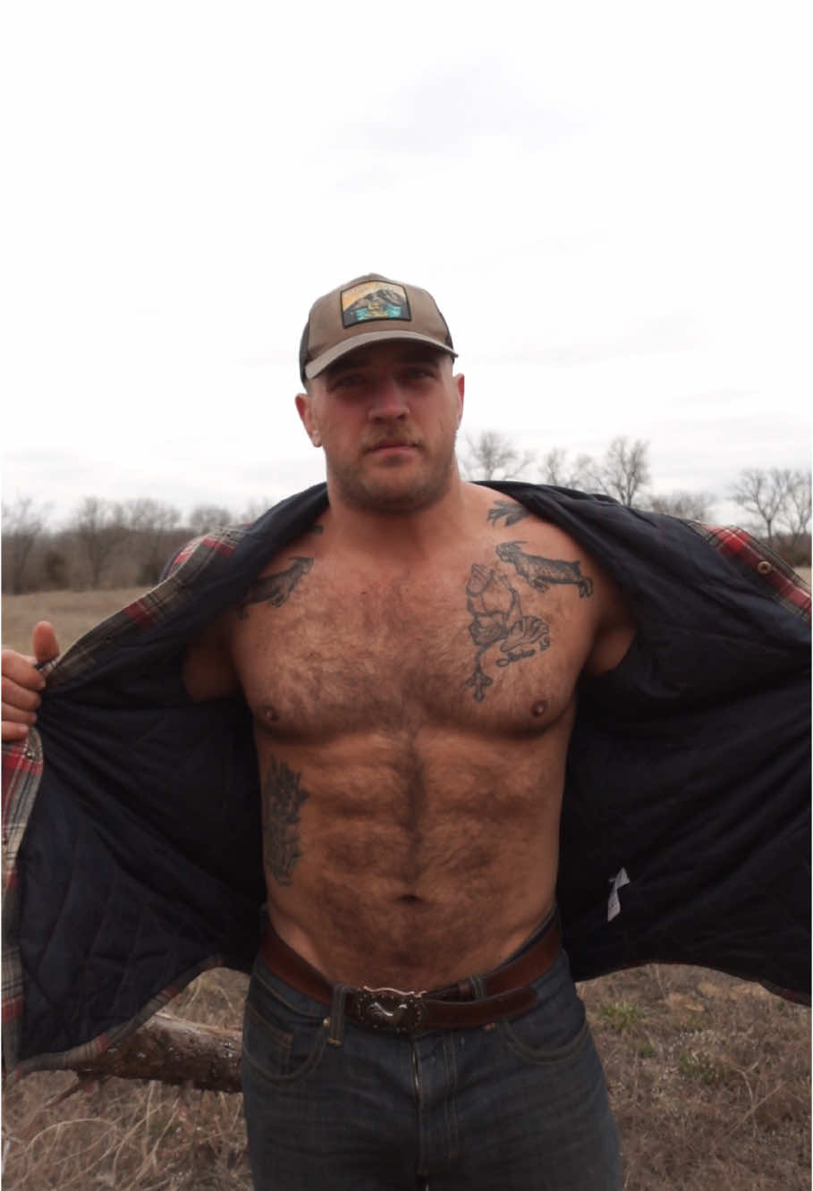 A post by @the_jacked_rancher on TikTok caption: It’s been a while… What’s up TikTok?  👀