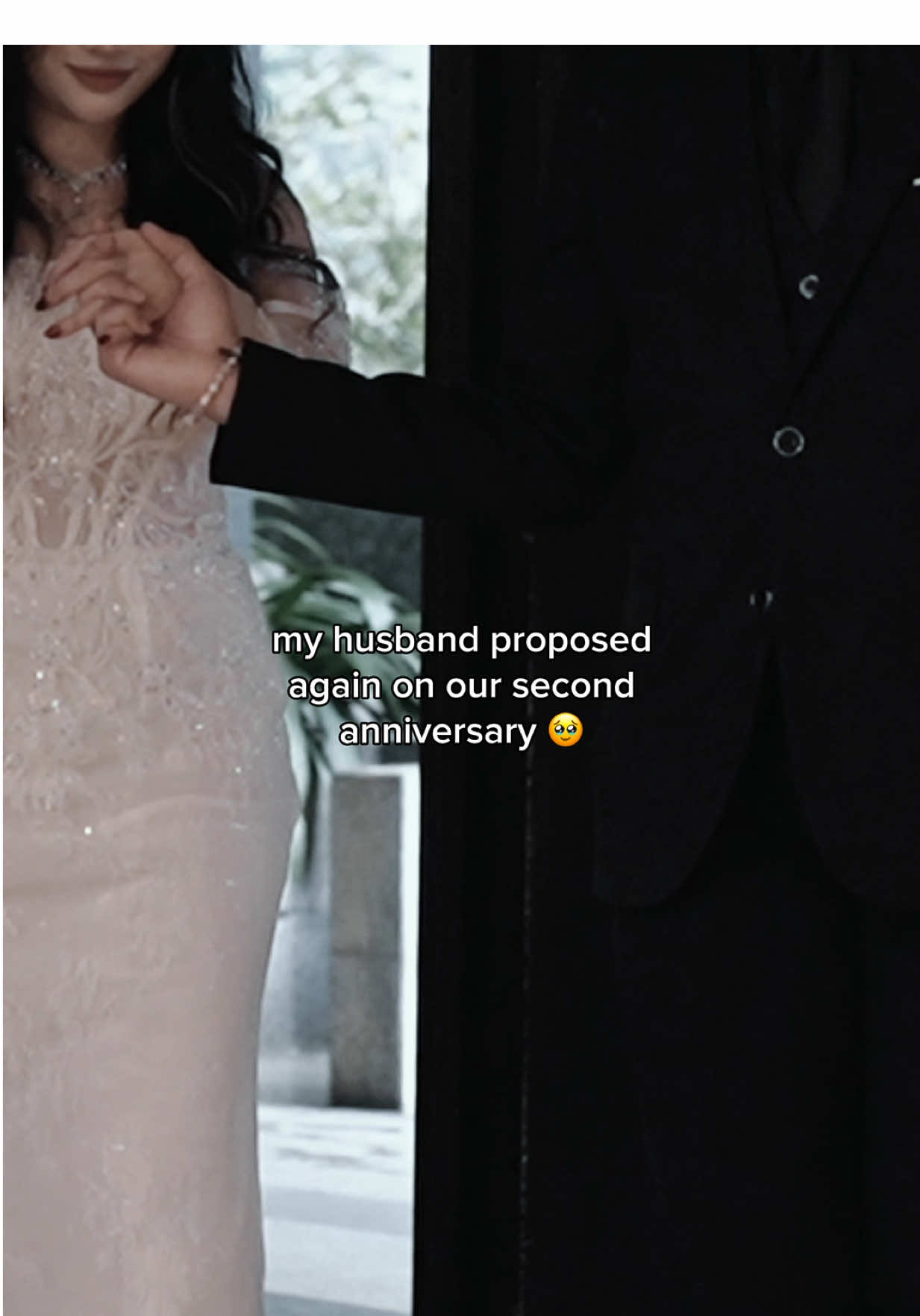 A post by @aemilst on TikTok caption: happy second anniversary ❤️ no matter how many times he propose in this or any other lifetimes, my answer will forever and always be "yes" #couplegoals #fyp #anniversary 