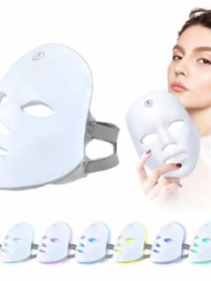 A post by @lovedoll42 on TikTok caption: Spa-Level Care at Home! 🏡💖Rechargeable LED therapy mask for bright, youthful, and radiant skin—your skincare must-have! #BeautyTech #LEDMask #GlowingSkin #DailySkincare #AtHomeSpa