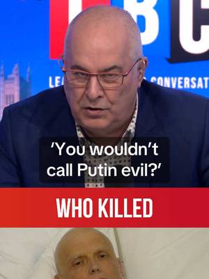 A post by @lbc on TikTok caption: Iain Dale debates with caller William, who argues Putin ‘is not the villain’ when it comes to the war in Ukraine. #iaindale #politics #putin #russia #russia #russiaukraine #salisburypoisoning #ukpolitics #news #LBC