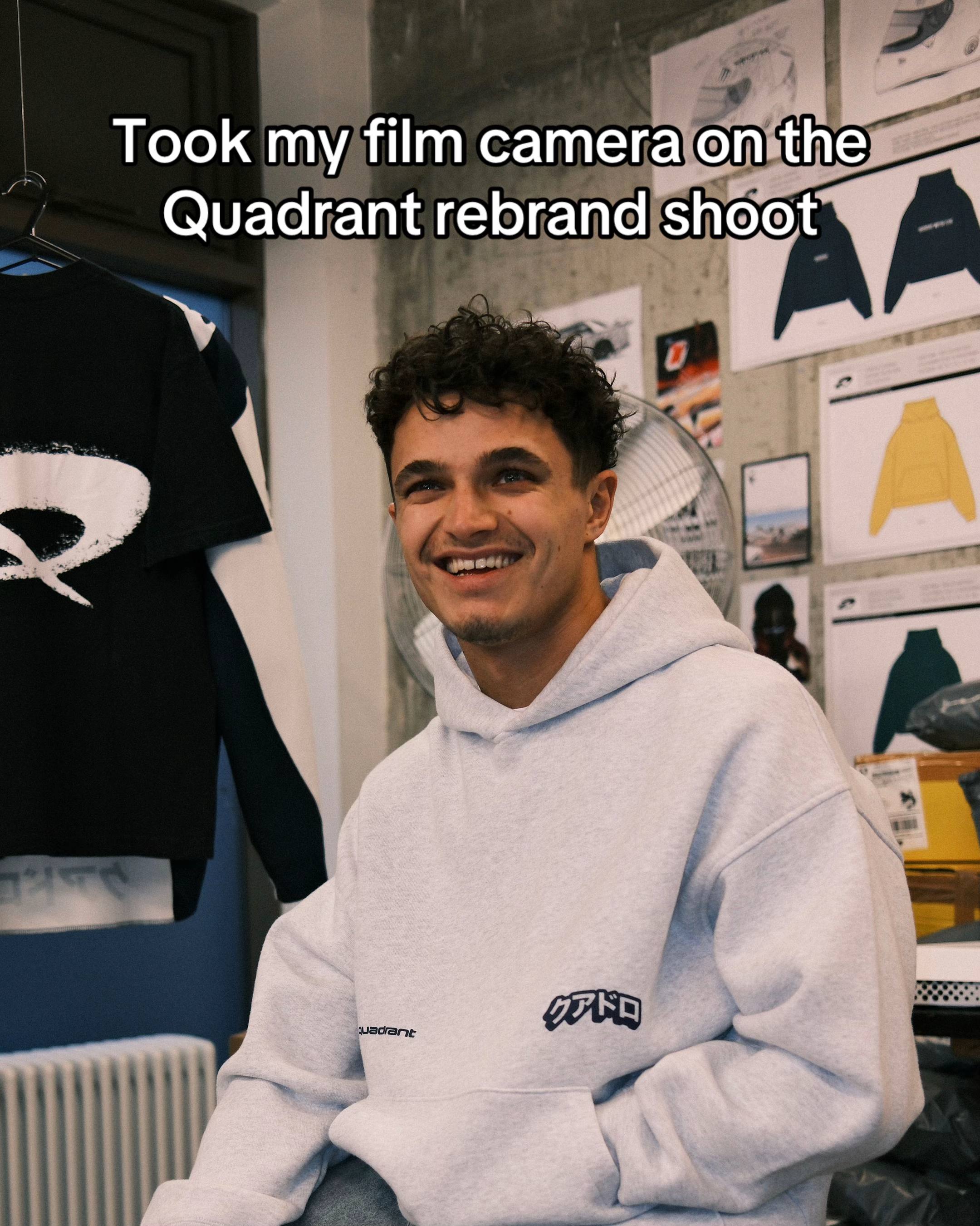 A post by @landonorris on TikTok caption: 4 cheese landopizza pls