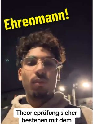 A post by @verkehrsguru_official on TikTok caption: So ein Ehrenmann. Lern auch  du mit uns für deine #theorieprüfung 