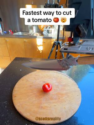 A post by @scottsreality on TikTok caption: I did not expect that 😭😂 #tomato 