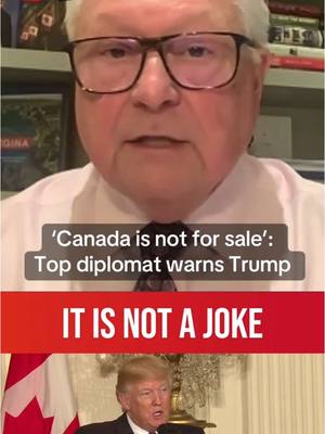 A post by @lbc on TikTok caption: Trump administration is ‘going after Canada’s sovereignty’, says top diplomat. #lbc #canada #trudeau #trump #donaldtrump #president #state #america #politics #diplomat 