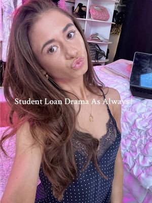 A post by @fionajordnn on TikTok caption: Why am i now more confused than i was when i called???? I don’t understand why I can’t pay $500 monthly and i don’t know what they mean about paying from the principal but slay payed this months on time ! #studentloans #studentloandebt #studentloanforgiveness 