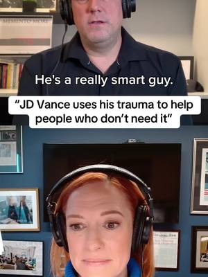 A post by @jenpsaki on TikTok caption: Former Democratic Congressman Tim Ryan has known JD Vance longer than most of us, since they ran against each other for Ohio’s U.S. Senate seat in 2022. And he had a lot to say, having watched JD’s rise in the Republican Party… @TimRyanOH  Tap the link in bio for the full conversation.  #jdvance #msnbc #democrats #jenpsaki 