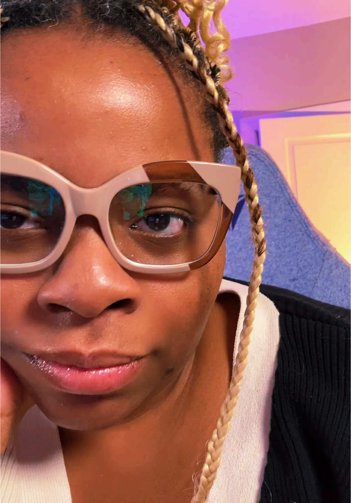 A post by @kasualleigh on TikTok caption: Talk to me please, I have the attention span of a goose. 