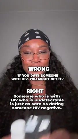 A post by @cozshecandoit on TikTok caption: There is nothing to fear but fear itself. A person on ARVs cannot pass on HIV TO THIER PARTNER; EVER! There’s no need for the fear anymore, we’ve moved past it medically, now let’s move past it mentally. #hiv #hivpositive #aids 