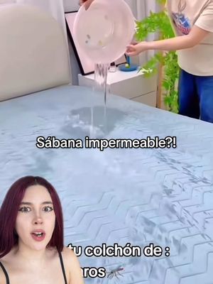 A post by @dafnezzuniga on TikTok caption: Sábana impermeable?! 😯 #viral_video #hack #curiosidades 