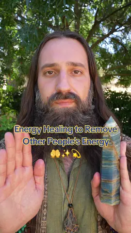A post by @healingandbeyond on TikTok caption: 🌠Removing other people's energy | ASMR REIKI》 #asmr #asmrsounds #asmrvideo #energyhealing #reiki #healing #clearing 