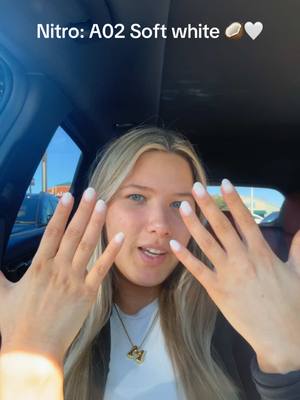 A post by @mia.blanchard on TikTok caption: New nails, exactly what I wanted:) 