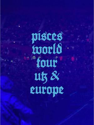 A post by @jamesarthur23 on TikTok caption: UK and Europe... Pisces World Tour is coming to you. Pre-order the album from my store for pre-sale access 𓆟