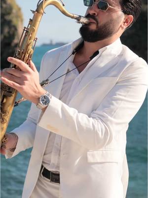 A post by @enzobuonauriosax on TikTok caption: THE POWER OF LOVE 🤍🎷 #thepoweroflove #celinedion #sax #saxophone #lovesongs #romanticsong #saxcover #enzobuonauriosax 