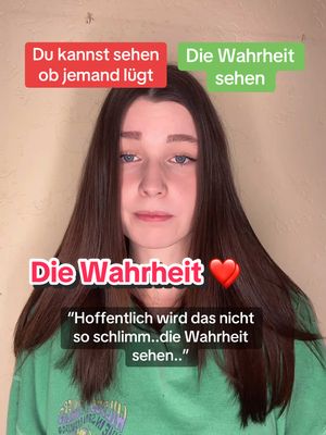 A post by @patriciaherfort on TikTok caption: #pov : Du kannst immer die Wahrheit sehen! #foryou #fy #viral #foryoupage 