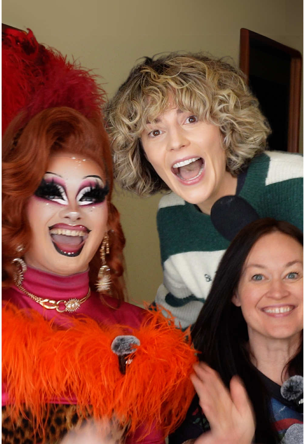 A post by @upuntil.dawn on TikTok caption: THIS MIGHT GET DRAGGY!! Today on the UpUntil YouTube channel I give @mametown a Drag Makeover with @gracehelbig while diving into topics like who was the bitchiest drag race queen I’ve ever met, how you break into the youTube space and what the deal is with all these OG YouTubers! STRAP IN!! Now live on my channel! #Drag #DragRace #GraceHelbig #MamrieHart #YouTubers 