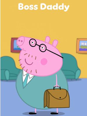 A post by @peppapig on TikTok caption: Who’s the daddy? Hint: He’s a bit of an expert 😏 #peppapig #expectingpigchanges #pregnancy #baby 