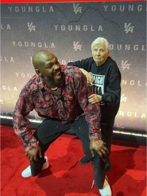 A post by @rosssmith on TikTok caption: When the greatest fighter ever (Jon Jones) twerks on Grandma 😂 #ufc #dance #relationship 