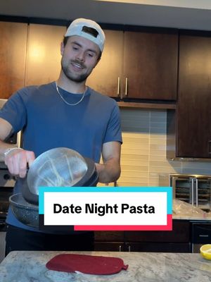 A post by @austinfriesen98 on TikTok caption: And it takes under 45 minutes 👀  This lobster and shrimp fettuccine is perfect for seafood lovers 🦞