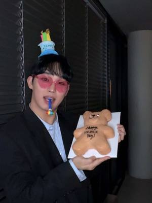 A post by @btob.company on TikTok caption: It's Hyunsik's birthday🍰 ʕ♡˙ᴥ˙♡ʔ･:*₊‧✩ #비투비 #BTOB #임현식 #LIMHYUNSIK