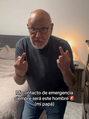 A post by @leal_stephany on TikTok caption: Hago responsable a este hombre de mi seguridad y bienestar #papá #comedia #contactodeemergencia #hija #humor