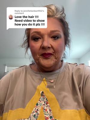 A post by @glamaw22 on TikTok caption: Replying to @jenniferlambert922 #glamaw #pawpaw #hair #hairstyle #hairtutorial #hairstyles #bighair #bighairdontcare #bigjuicy #grwm #fy #fyp 