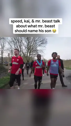 A post by @vrewls on TikTok caption: what should mr beast name his son #ishowspeed #speed #mrbeast #kaicenat #fyp #foryou #viral 