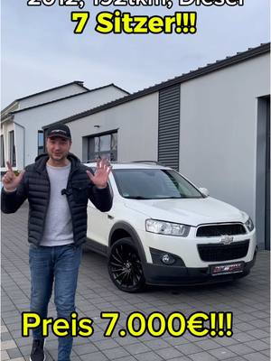 A post by @performanceclassics on TikTok caption: FOR SALE: #Chevrolet #Captiva #7sitzer #diesel #suv #familienauto #schnäppchen #daily #fyp #foryou #autohandel #performanceclassics 