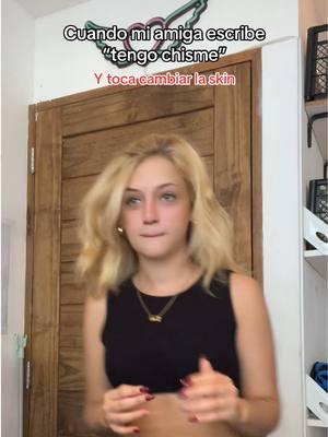 A post by @lunamontes on TikTok caption: JAJAJAJA SI SOY #humor #skin