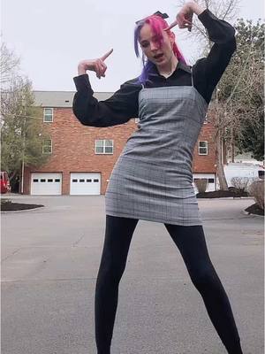 A post by @1970stoaster on TikTok caption: i rarely post dance videos because it’s not usually my thing but UGHH the outfit was too cute and this dance is so so fun ( dance credits to @✨ HIRO ✨ ) #dance #rottengirlmiku #miku #hatsunemiku #mikuhatsune #fyp 