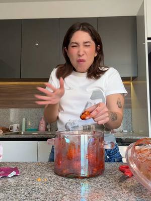 A post by @lilyxgarcia on TikTok caption: mandarinas con chamoy 🍊❤️