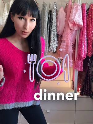 A post by @andreasfashiongalaxy on TikTok caption: GRWM Styling a comfy dinner outfit #letsgetdressed 